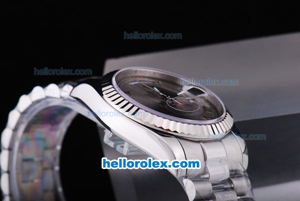 Rolex Day-Date Automatic with Grey Dial - Click Image to Close